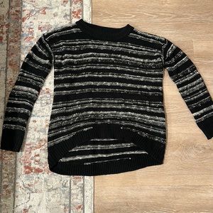 Black/white striped Calvin Klein sweater